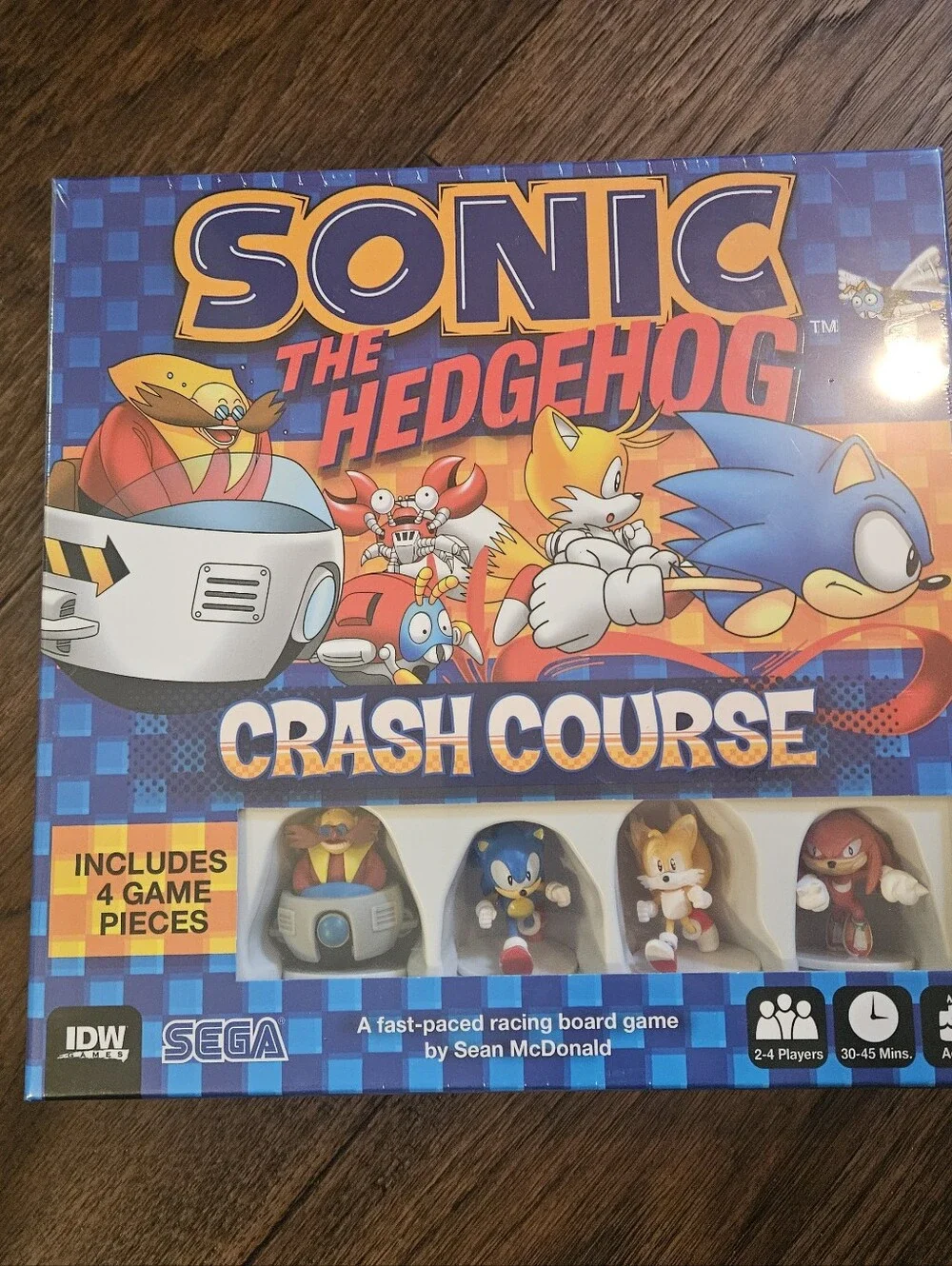 SEGA Sonic The Hedgehog Crash Course Board Game IDW Games (NEW SEALED). Item is